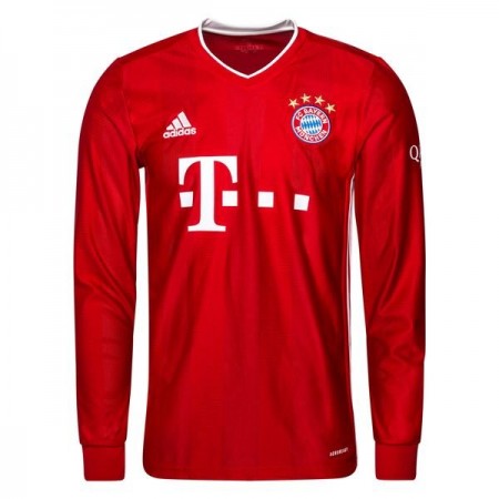 Koszulka Bayern Monachium Domowe Koszulki Piłkarskie 2020-2021 Długi Rękaw